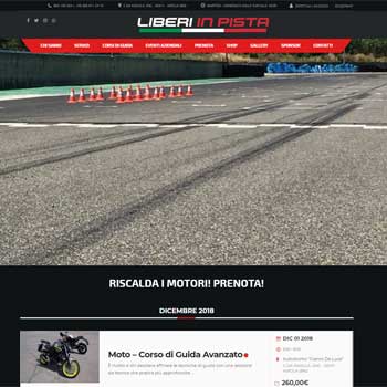 Web Agency Torino - Quatio ha sviluppato la piattaforma web LIBERI IN PISTA